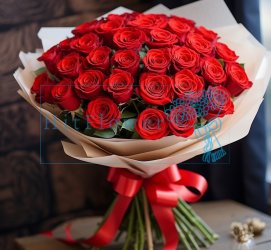 Букет роз 31 красная роза